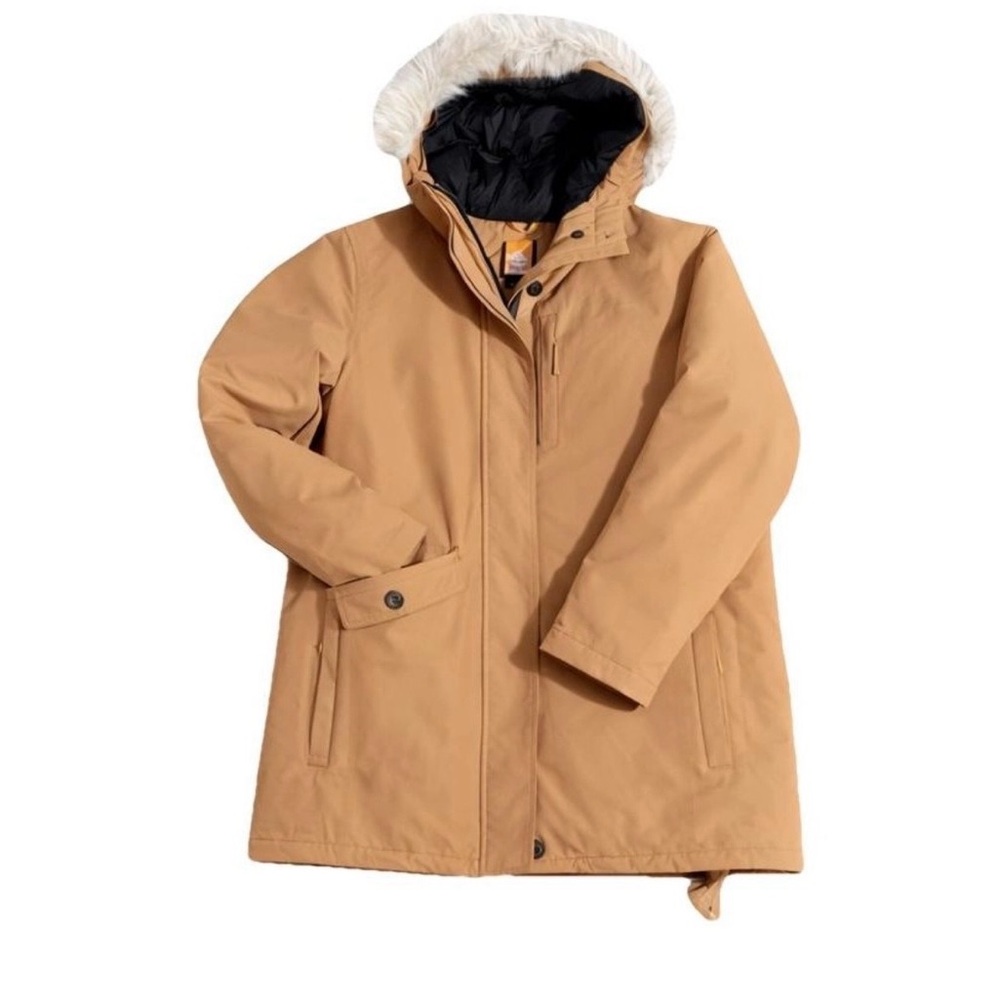 NWOT Timberland Weather Ready Waterproof Parka XL Faux Fur Coat FINAL PRICE 🔮